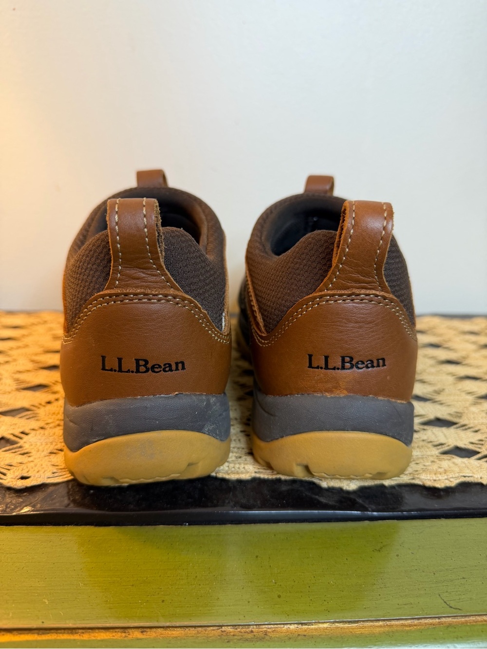LL Bean Storm Chaser Size 6.5 WomansTek Leather/Rubber Duck Woman’s Slip On Boot - Picture 2 of 10